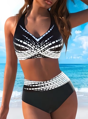 Sportlicher bikini mit - sportlicher,